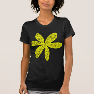 T-shirt Jolie Fleur - Jaune