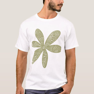 T-shirt Jolie fleur - Khaki