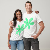 T-shirt Jolie Fleur - Vert Menthe (Unisexe)