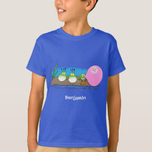 T-shirt Jolie grenouilles drôles bubblegum dessin animé il