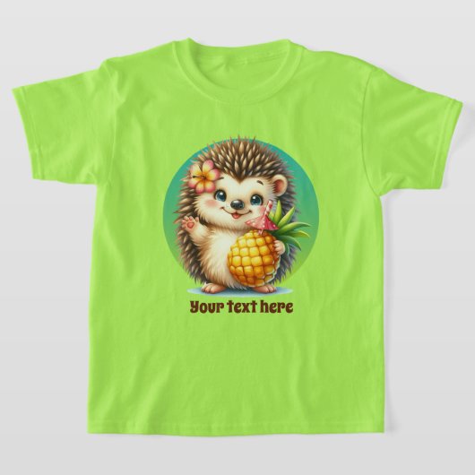 T-shirt Jolie haie amoureux plage filles (Poser)