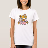 T-shirt Jolie Halloween rose (Devant)