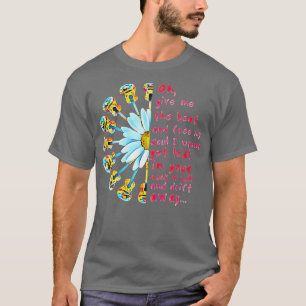 T-shirt Jolie hippie Dérivé rocher n rouleau fleur