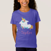 T-Shirt Jolie licorne dormant (Devant)
