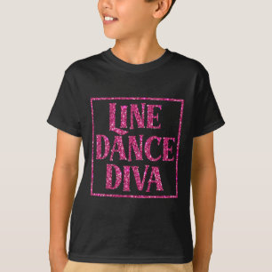T-shirt Jolie Ligne Danse Diva Chemise Pour Les Danseurs D
