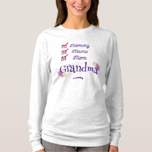 T-shirt Jolie nouvelle grand-mère