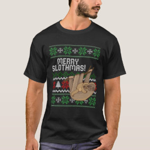 T-shirt Jolie paresse Noël Joyeux parfums laides