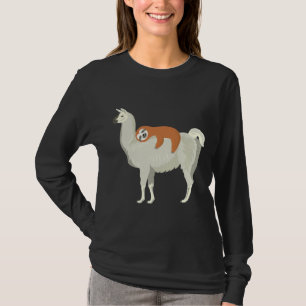 T-shirt Jolie Parfum Dormir Sur Llama