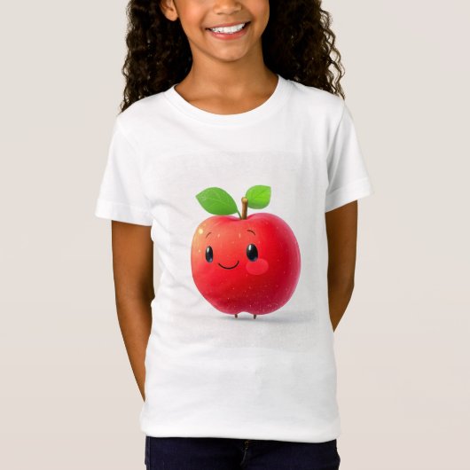 T-Shirt Jolie petite pomme (Devant)