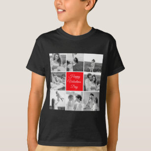 T-shirt Jolie Photo De Couple En Collage Joyeuse Saint Val