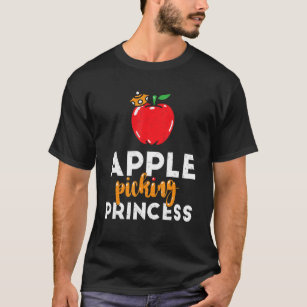 T-shirt Jolie pomme de cueillette Princesse pour les bambi