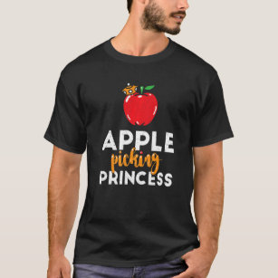 T-shirt Jolie pomme de cueillette Princesse pour les bambi