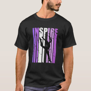 T-shirt Jolie rétro Inspirer Gymnastique rythmique Anniver