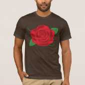 T-shirt Jolie Rose rouge (Devant)