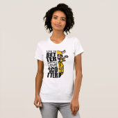 T-shirt Jolie Scooter conception chèvre (Devant entier)