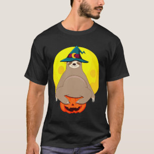 T-shirt Jolie Sloth Halloween drôle Halloween Costume de f