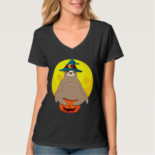 T-shirt Jolie Sloth Halloween drôle Halloween Costume de f
