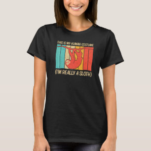 T-shirt Jolie Sloth Hommes Femme Géant Sloth Vintag