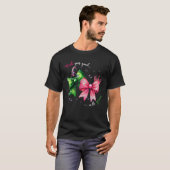 T-shirt Jolie sorcière rose et verte Coquette Bow (Devant entier)