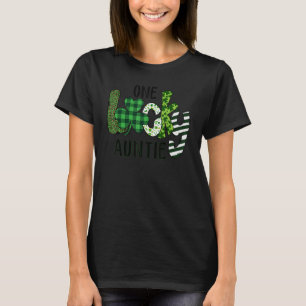 T-shirt Jolie St Patrick Day One Lucky Tante Famille Irlan