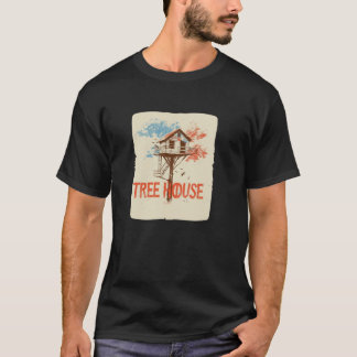 T-shirt Jolie tenue en treehouse colorée