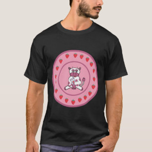 T-shirt Jolie vache fraise tachetée