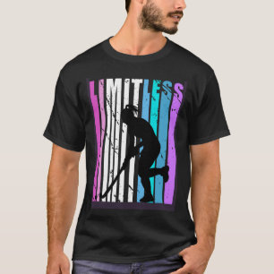 T-shirt Jolies Filles Cool Hockey sans limite mignonne mai