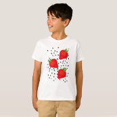 T-shirt Jolies fraises (Devant entier)