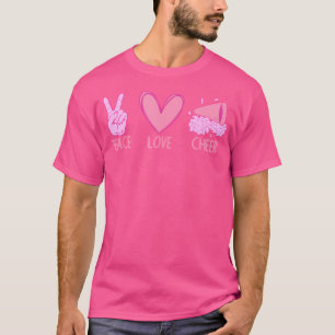T-shirt Jolies pom-pom girls de cheerleading applaudissent
