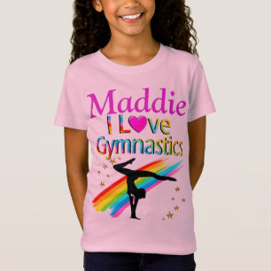 T-Shirt JOLIMENT PERSONNALISÉ J'AIME LA GYMNASTIQUE T SHI