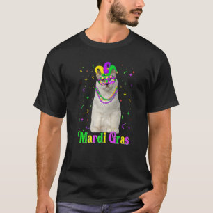 T-shirt Jolis animaux de chat Birman Carnavals Mardi Gras