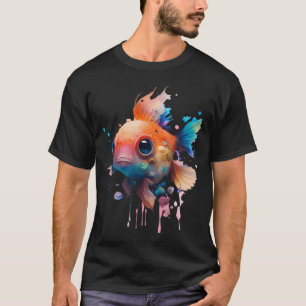T-shirt Jolis poissons à l'aquarelle