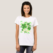 T-shirt Jolis shamrocks (Devant entier)