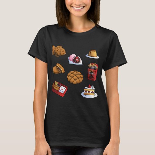 T-shirt Jolis snacks japonais (Devant)