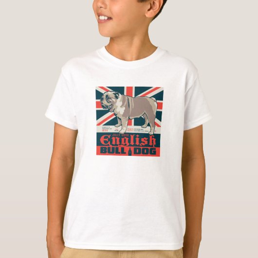 T-shirt Jolly Good English Bulldog (Devant)