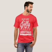 T-shirt Jolly Jolly Christmas (Devant entier)