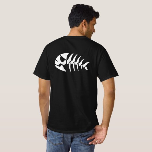 T-shirt Jolly Pirate Fish (double impression) (Dos entier)