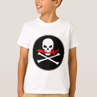 T-shirt jolly roger (cutlass)Lids