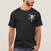 T-shirt Jolly roger Drapeau Emanuel Wynne Pirate (Devant)