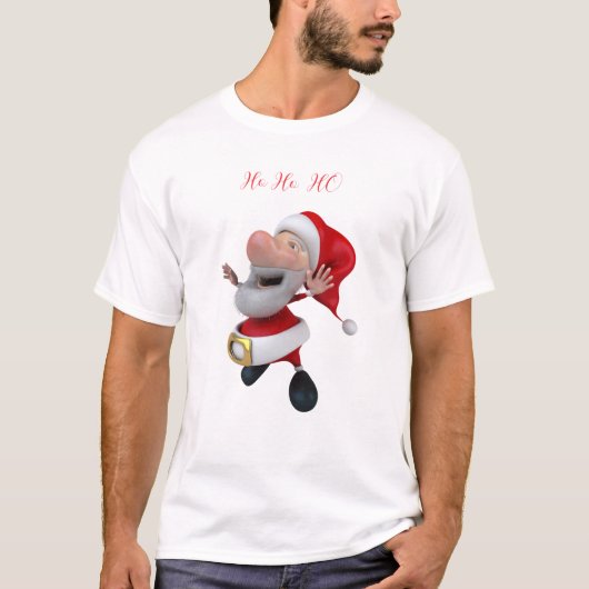 T-shirt Jolly Santa Ho Ho (Devant)