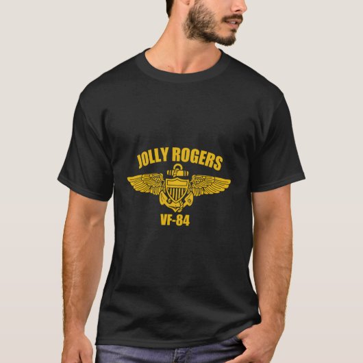T-shirt Jollys rogers Vf-84 (Devant)
