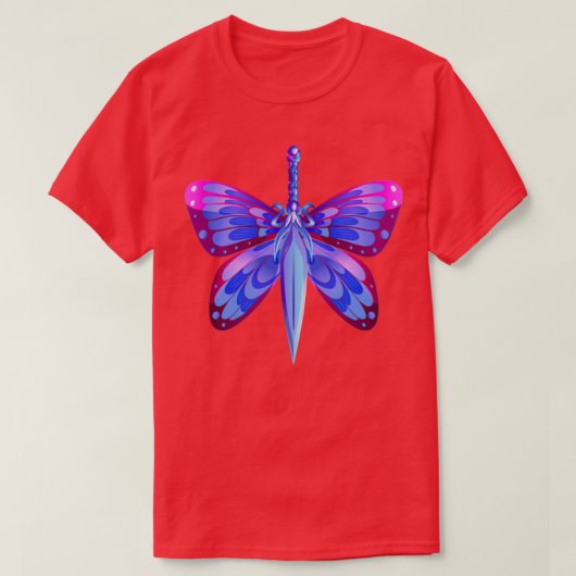 T-shirt Jolyne Cujoh Jojox27s Anime de papillon (Design devant)