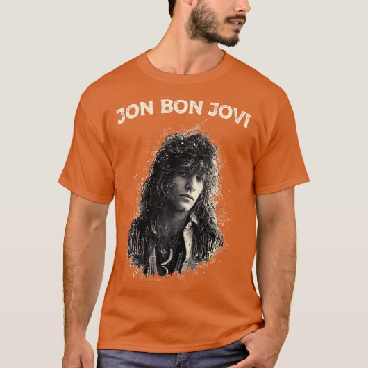 T-shirt Jon Bon Jovi (Devant)