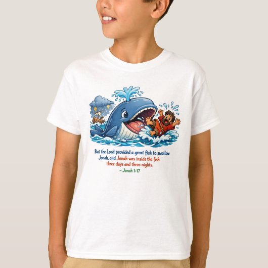 T-shirt Jonas 1:17 (Devant)