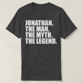 T-shirt JonathanJonathan Nom Jonathan prénom (Design devant)