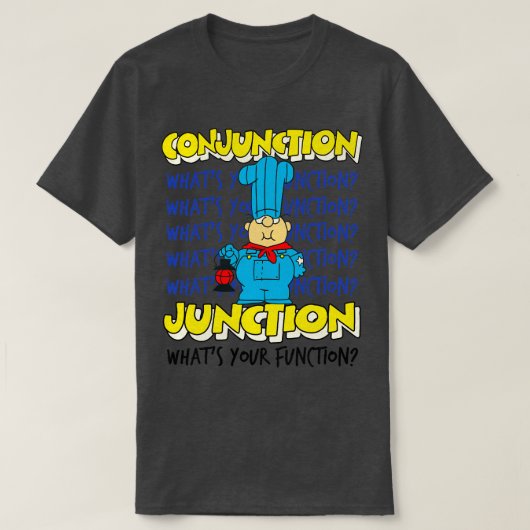 T-shirt Jonction de jonction (Design devant)
