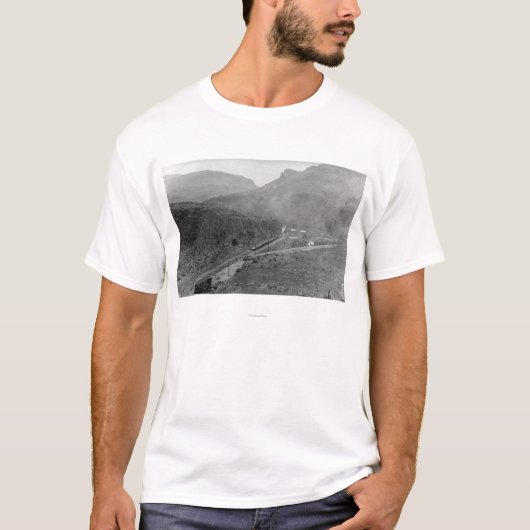 T-shirt Jonction du nord, photographie de vue d'oeil (Devant)