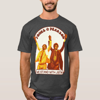 T-shirt Jones Pearson Nous Sommes Avec Justin