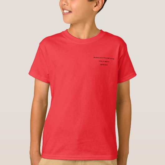 T-SHIRT JONGENS (Voorkant)