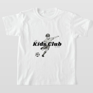 T-shirt jongens voetbal kids club